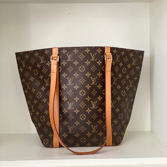 Louis Vuitton Monogram Sac Shopping Tote Bag MM - Picture 3 of 16